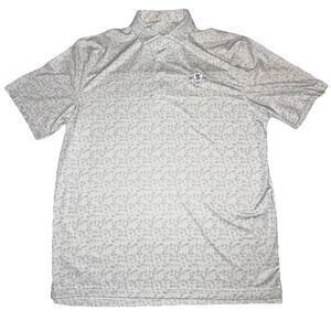 Repreve Golf Shirt Large Wine Glasses All Over Print Short Sleeve